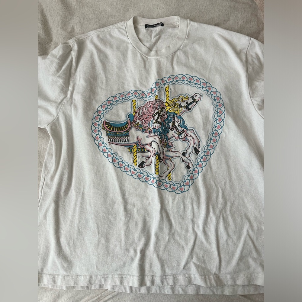 Brandy Melville Rita Carousel top shirt